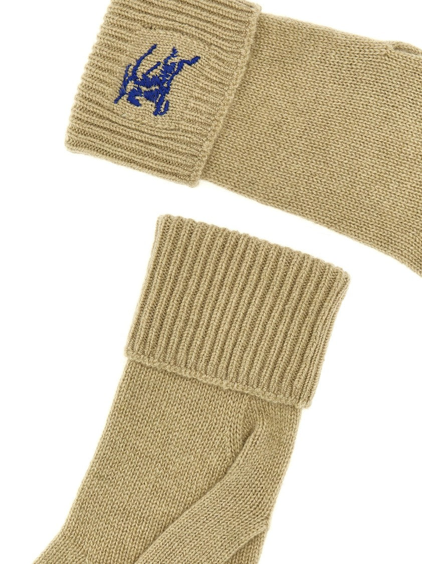 Burberry 'Equestrian Knight Design' Gloves