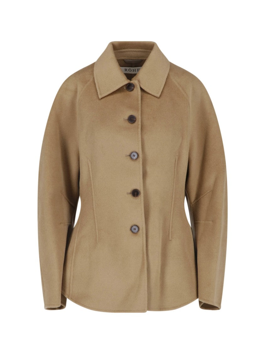 Róhe Tailored Classic Collar Wool Jacket