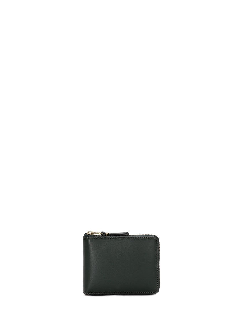 Comme Des Garçons Dark Green Cowhide Wallet