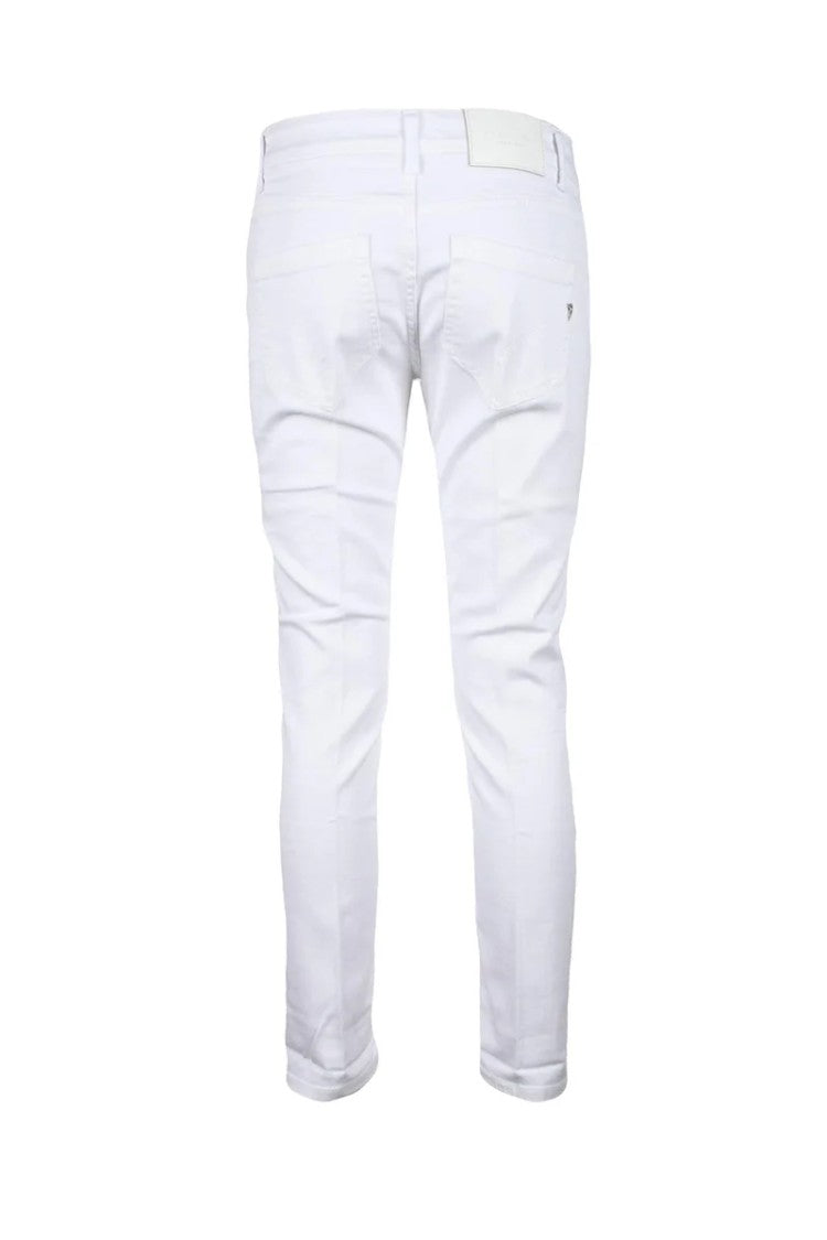 Dondup White Skinny Stretch Jeans