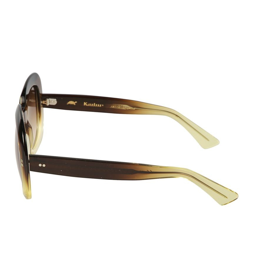 Kador Brigitte Gradient Square Frame Sunglasses With Bold Aesthetic
