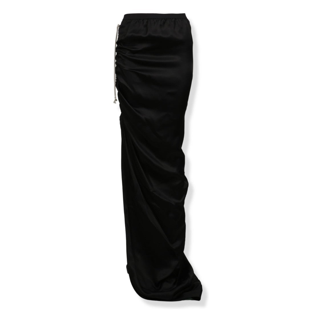 Rick Owens Edfu Asymmetrical Draped Skirt