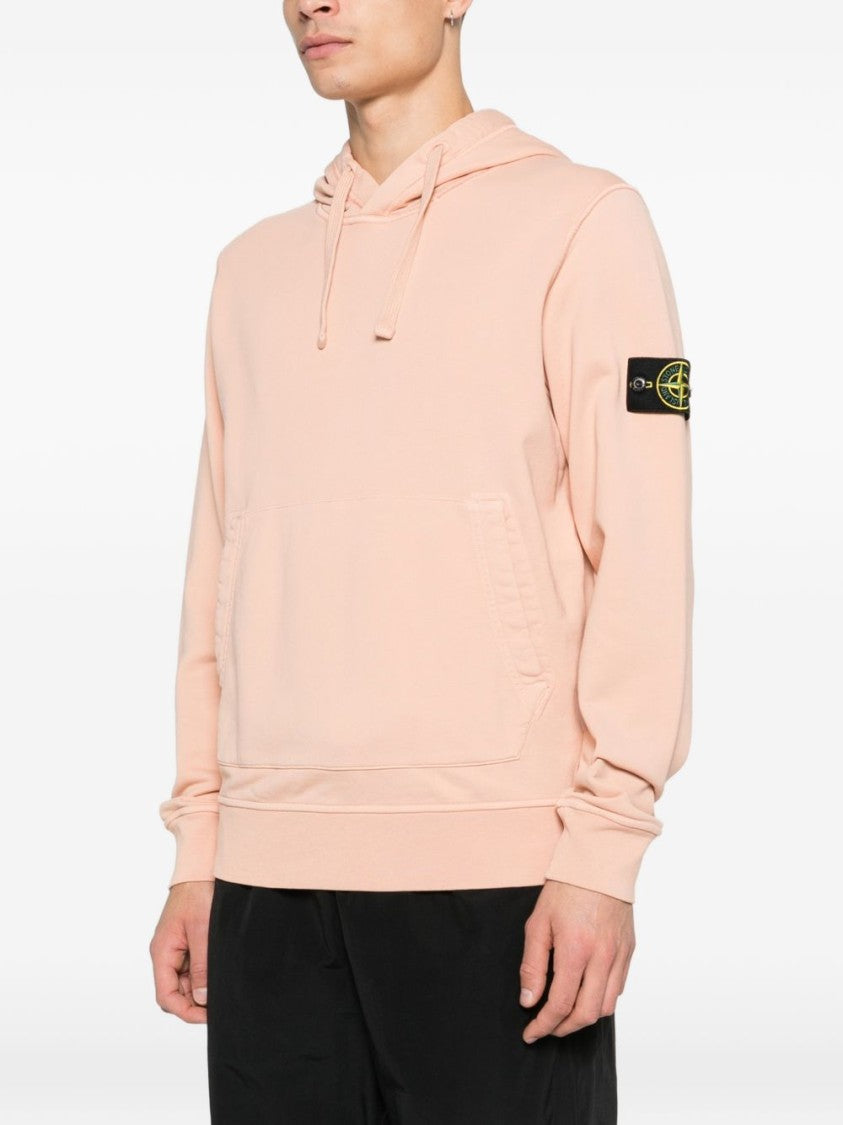 Stone Island Relaxed-Fit Cotton Hoodie With Subtle Logo Patch