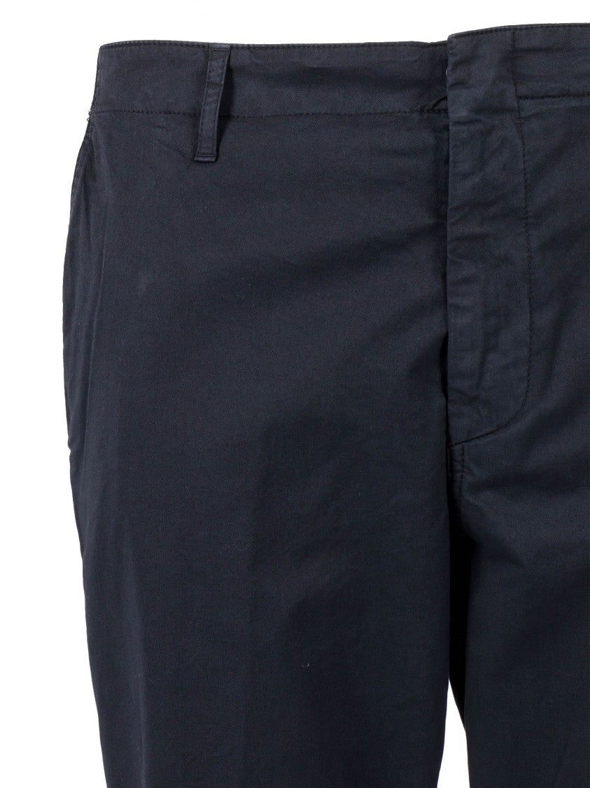 Dondup Zyan Straight Leg Stretch Straight-Leg Pants