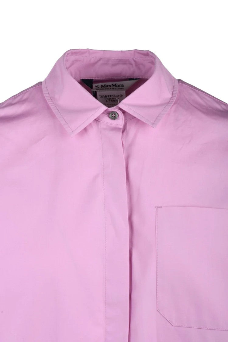 Max Mara Gerona Maxi Shirt - Pink