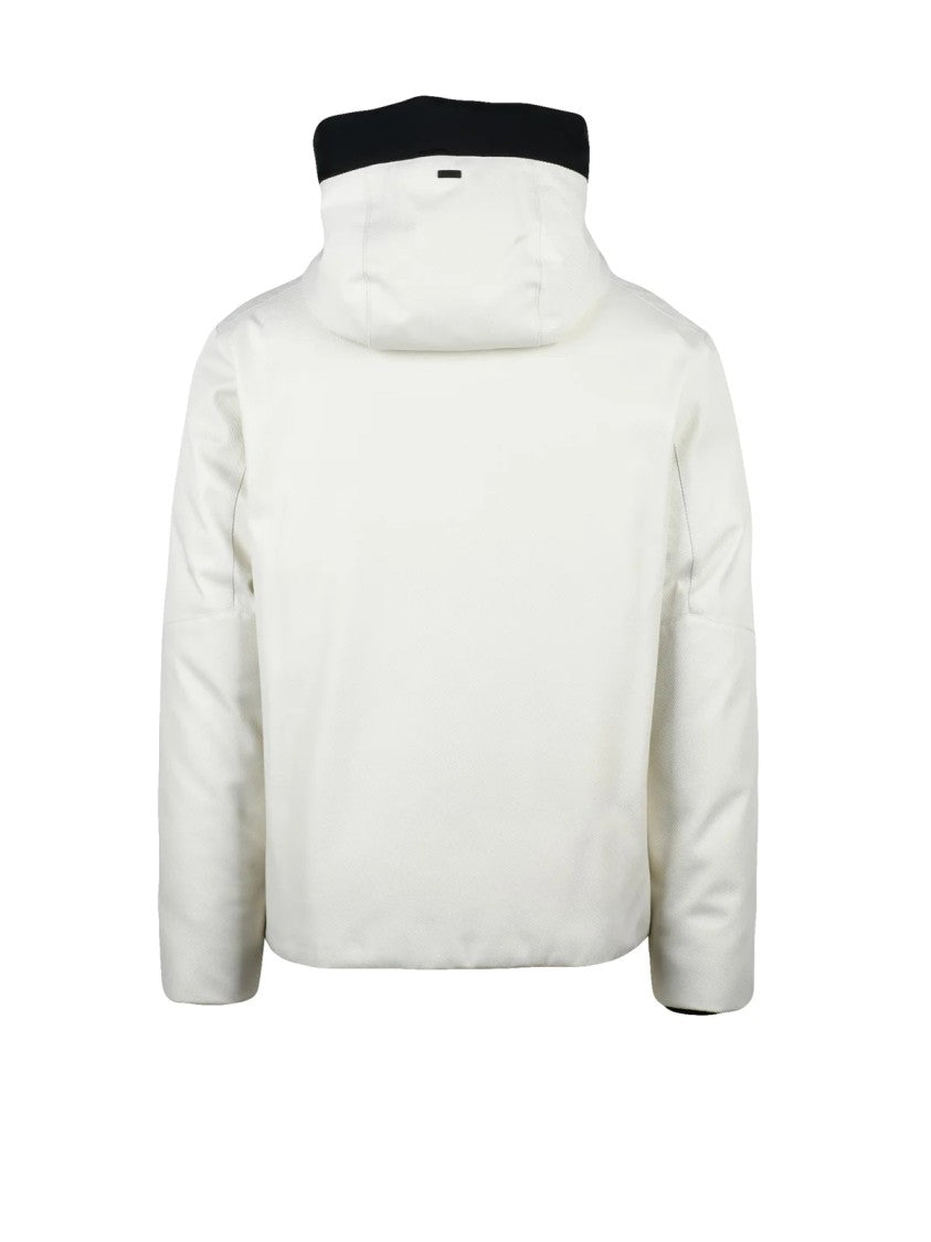 Herno Laminar White Down-Filled Polyester Jacket