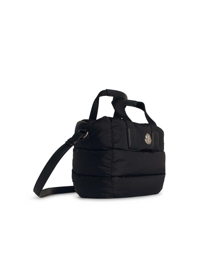 Moncler Small 'Caradoc' Black Nylon Bag