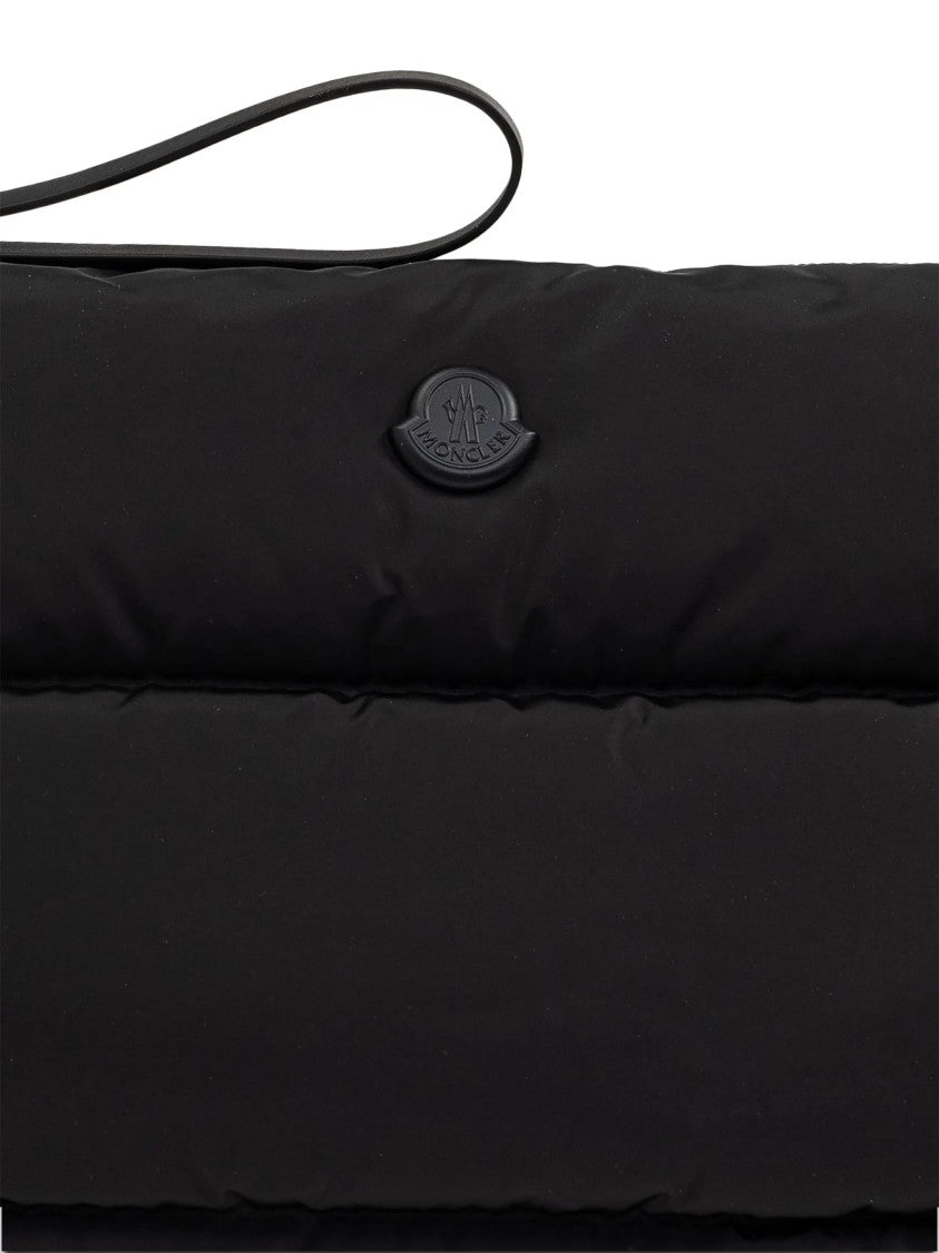 Moncler Black Caradoc Quilted Laptop Case