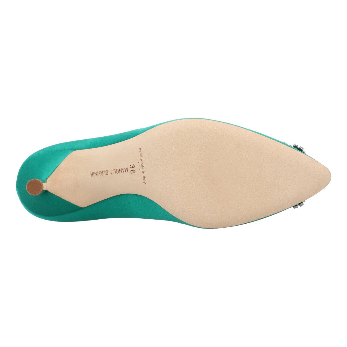 Manolo Blahnik Hangisi 090 Pumps Green