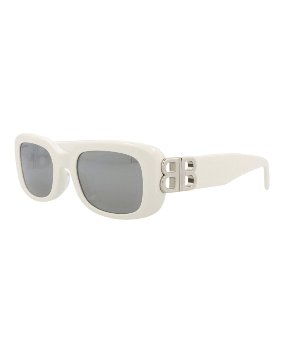 Balenciaga Square-Frame Recycled Acetate Sunglasses With Cutout Accents