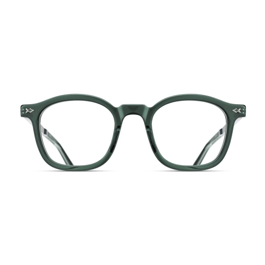 Matsuda M2068.Rx Square Frame Acetate Eyeglasses With Engraved Temples