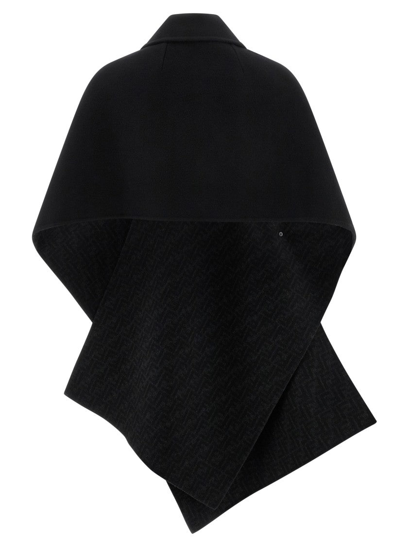 Fendi 'Double Wool' Cape