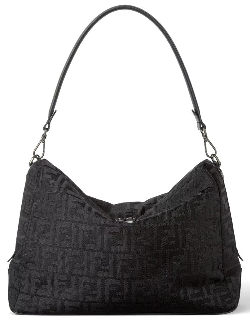 Fendi Monogram He Polyamide Shoulder Bag