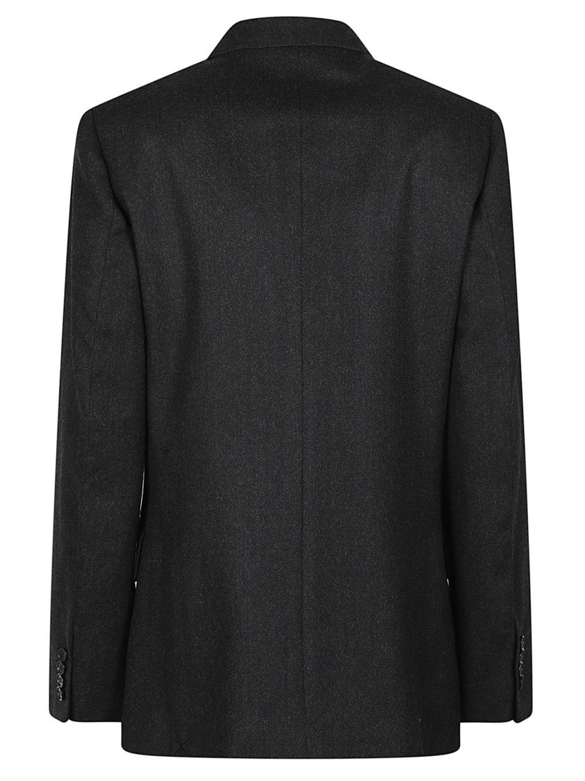 Victoria Beckham Beatrice Double Breasted Tailored Wool Blazer