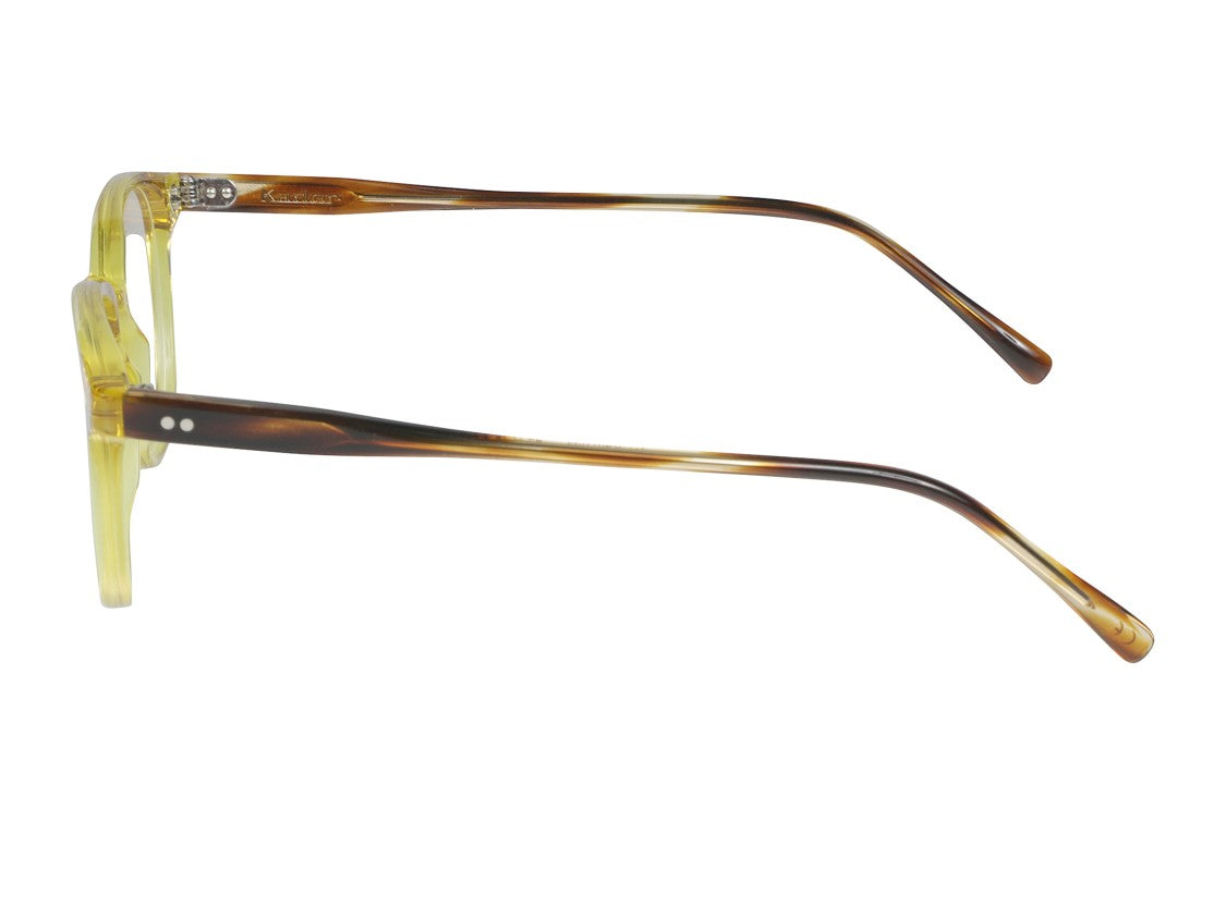 Kador Jolly Light-49/K Translucent Yellow Tortoiseshell Eyeglasses