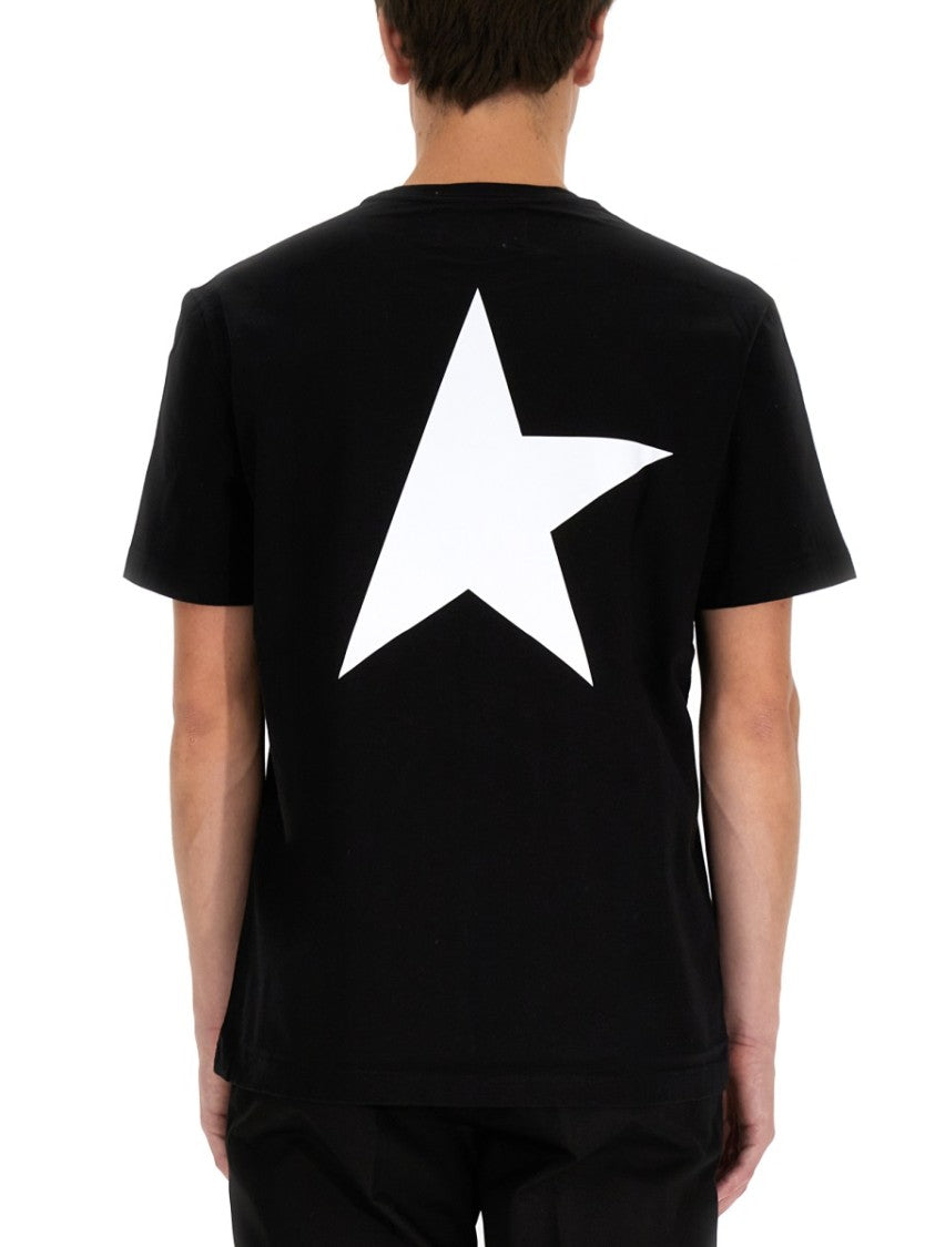Golden Goose Star Graphic Cotton Crewneck T-Shirt