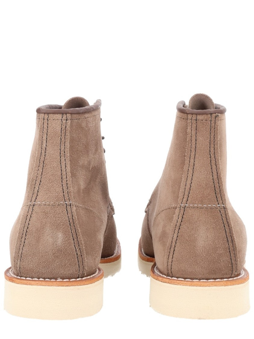 Red Wing Classic Moc Ankle-High Toe Leather Boots