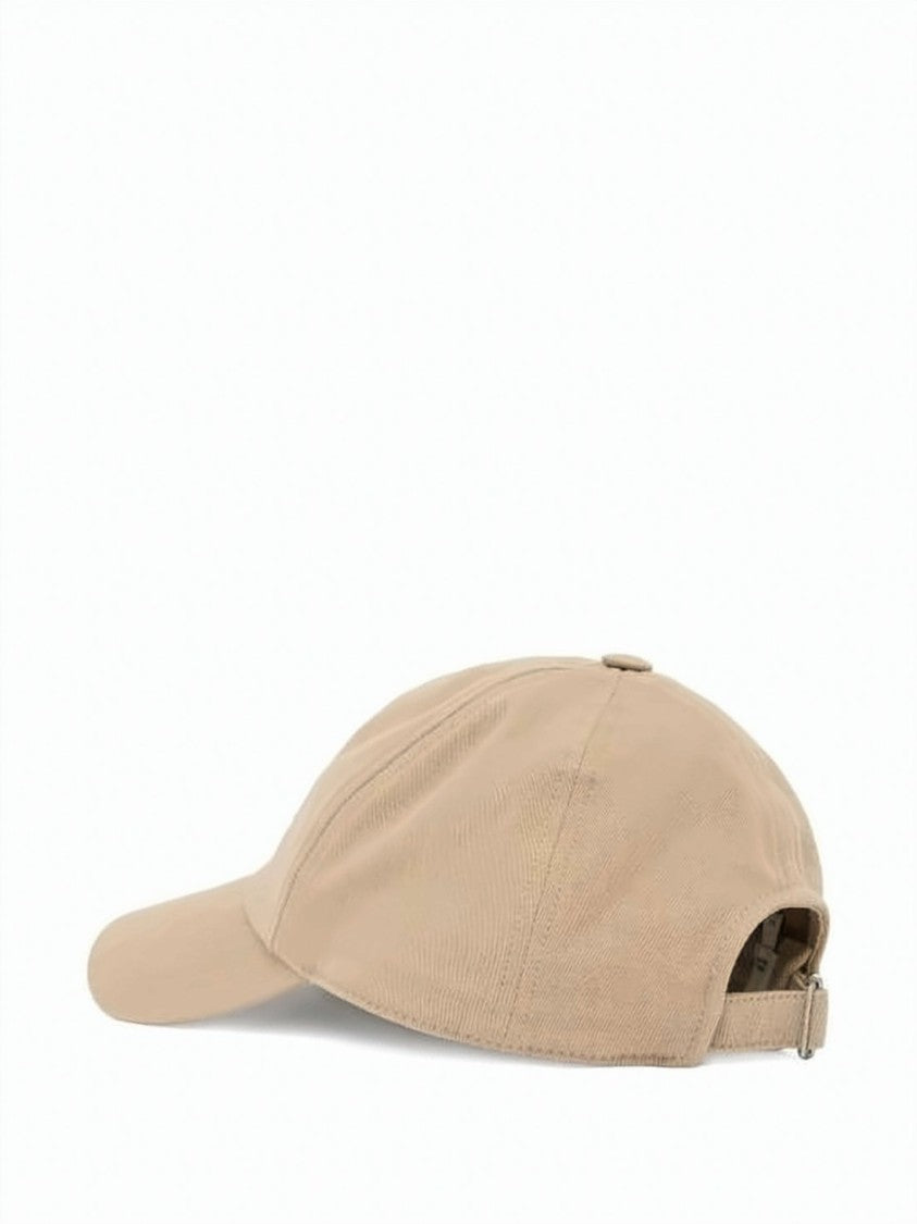 Isabel Marant Cotton Baseball Cap With Subtle Branding