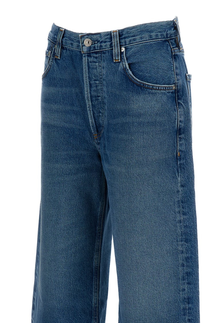 Citizens Of Humanity Chaya Wash Rigid Denim Cropped Jeans