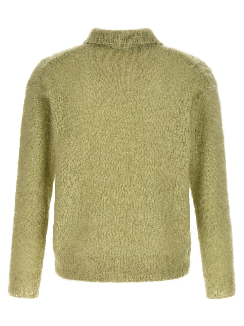 Auralee Polo Super Kid Mohair