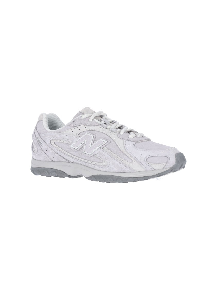 New Balance Grey 204 L Suede Sneakers