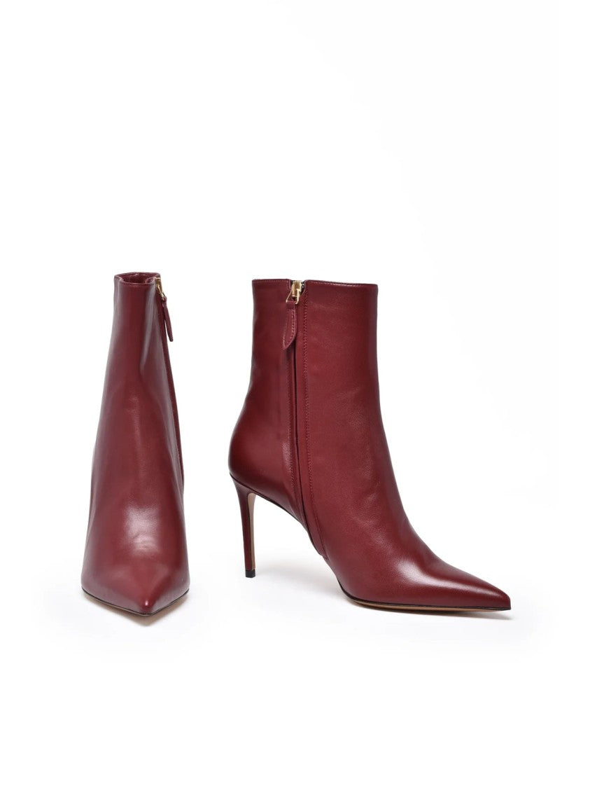Castagna Red Leather Siviglia Boots
