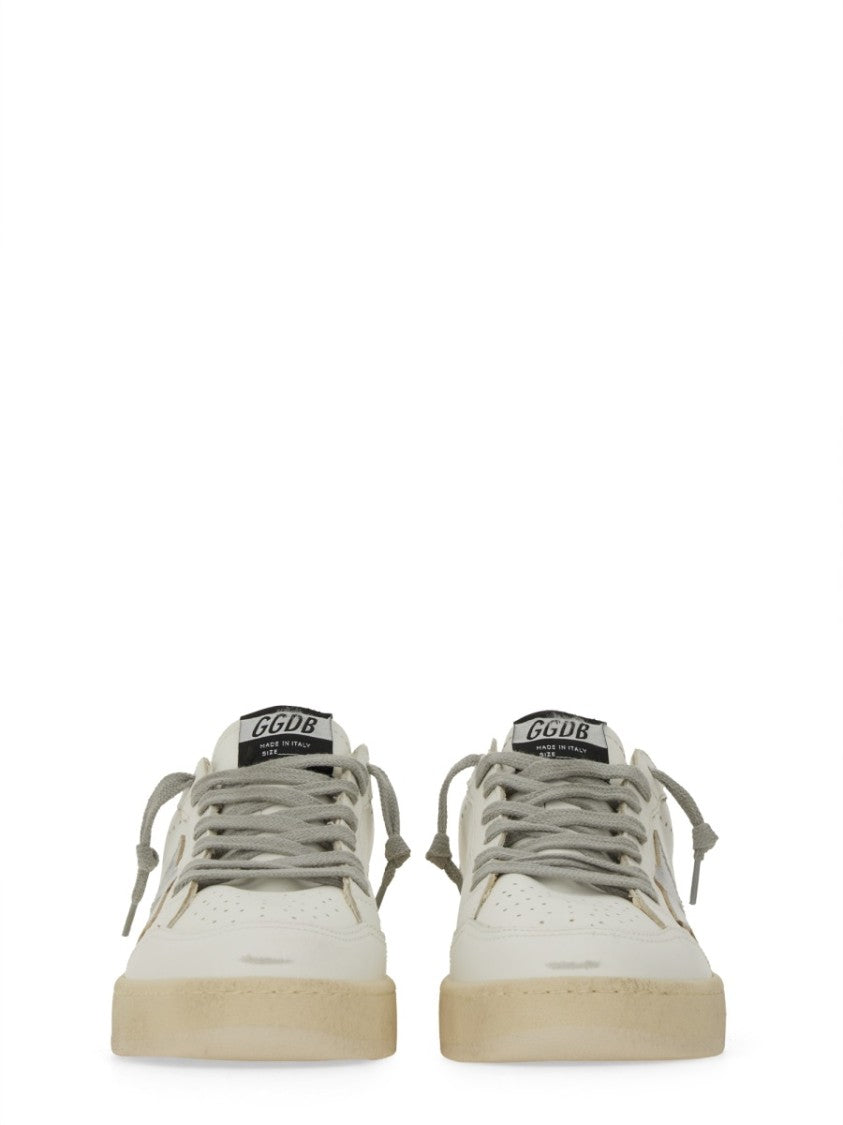 Golden Goose Ballstar Smooth Leather Sneakers