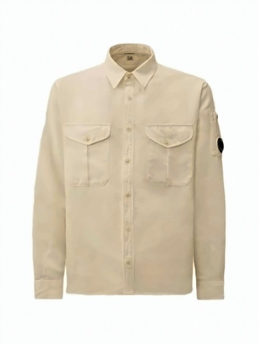 C.P. Company Long-Sleeve Shirt With Classic Collar