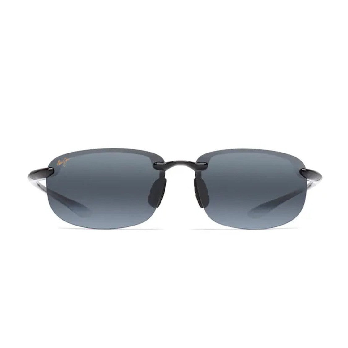 Maui Jim Black Ho'okipa Propionate Wraparound Sunglasses
