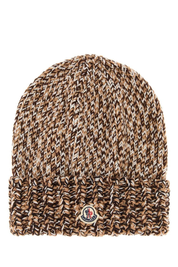 Moncler Multicolor Wool Beanie Hat