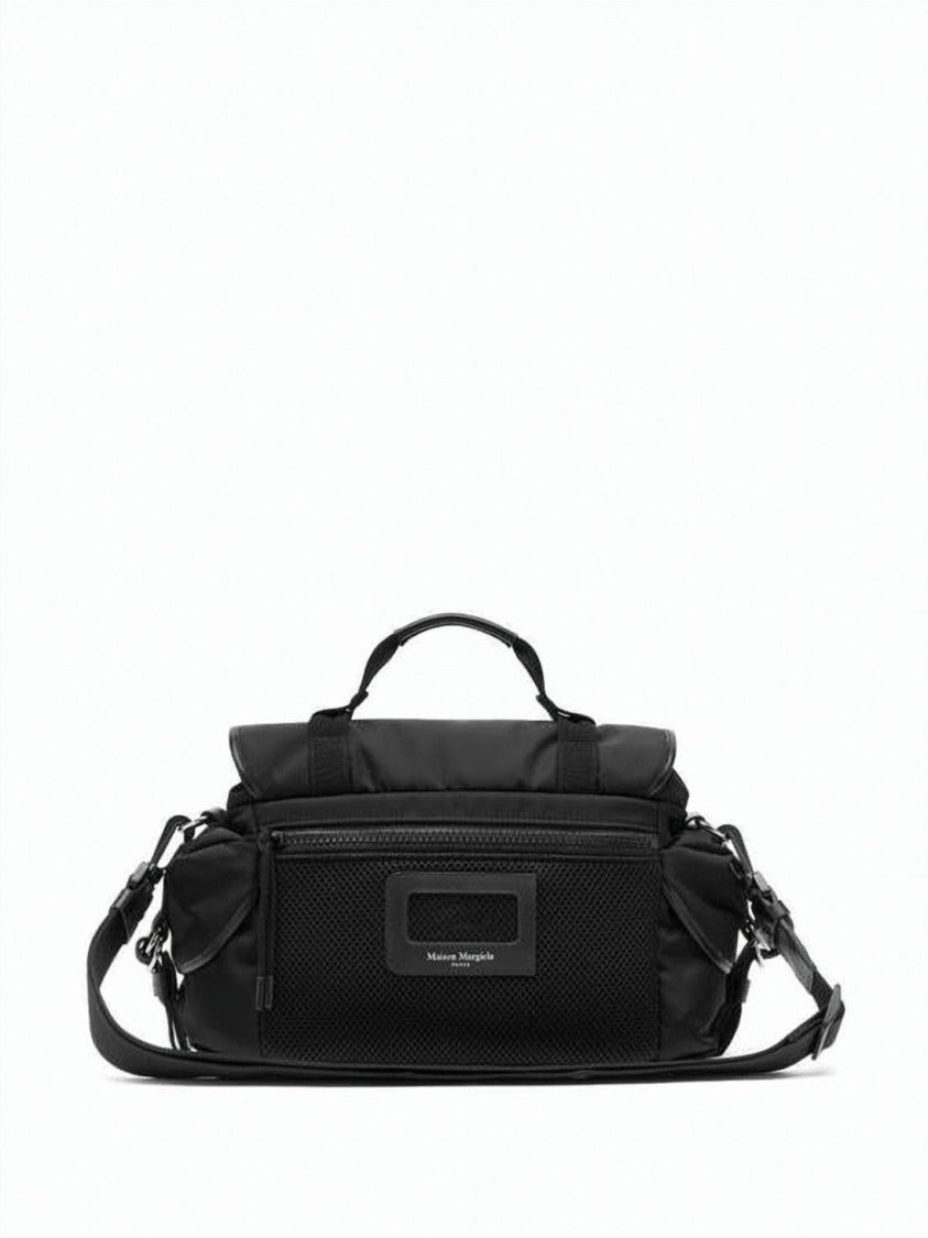 Maison Margiela Polyamide Shoulder Bag With Calf Leather Handle