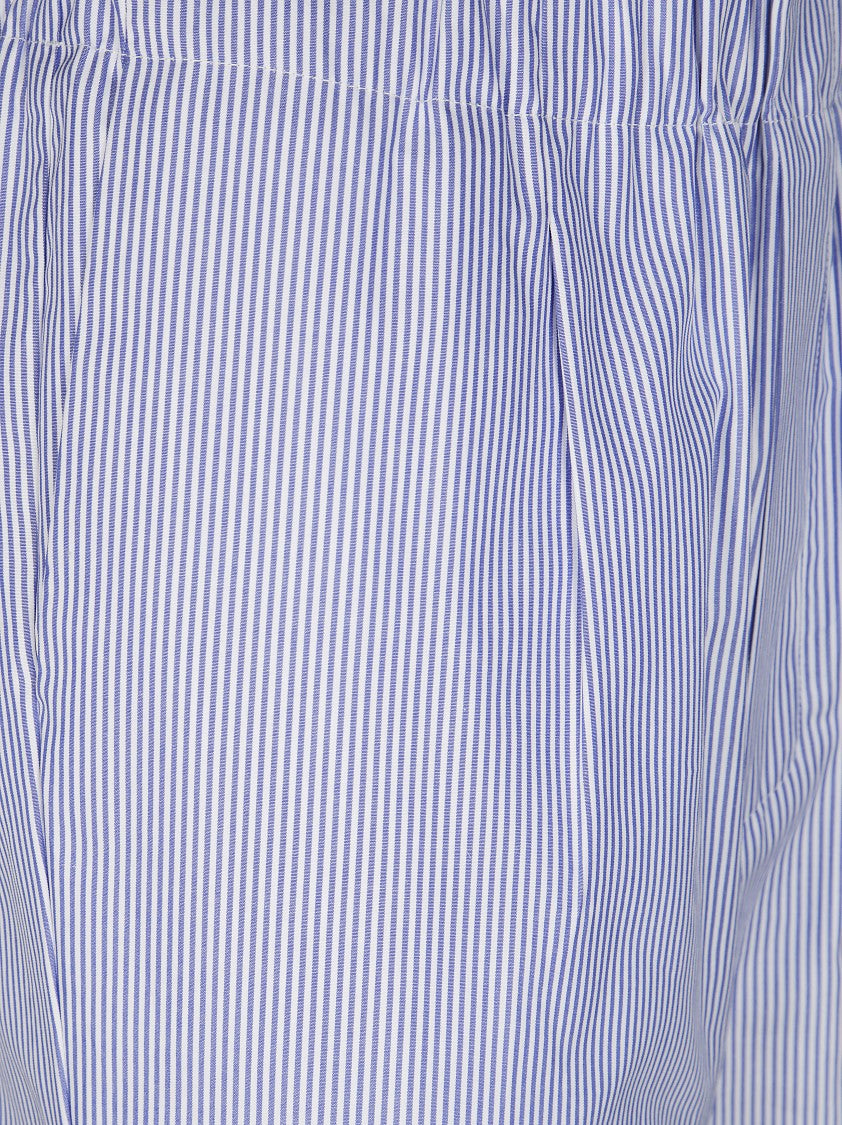 Jejia Low-Rise Striped Cropped Pants