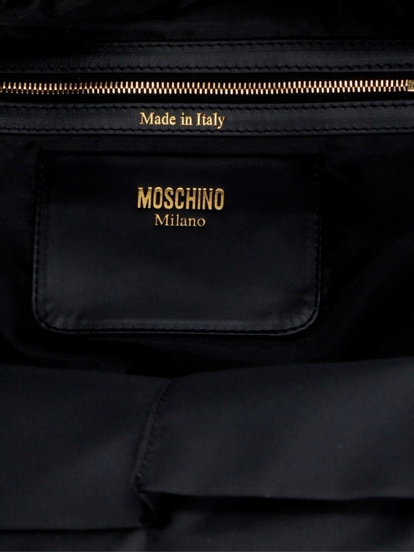Moschino Quilted Hooded Backpack