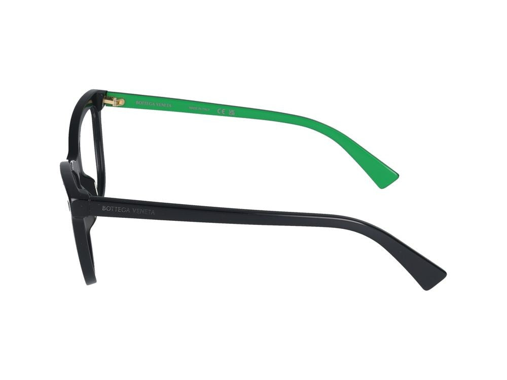 Bottega Veneta Eyeglasses Bv1226o 010 Black Black Transparent 54/19/145