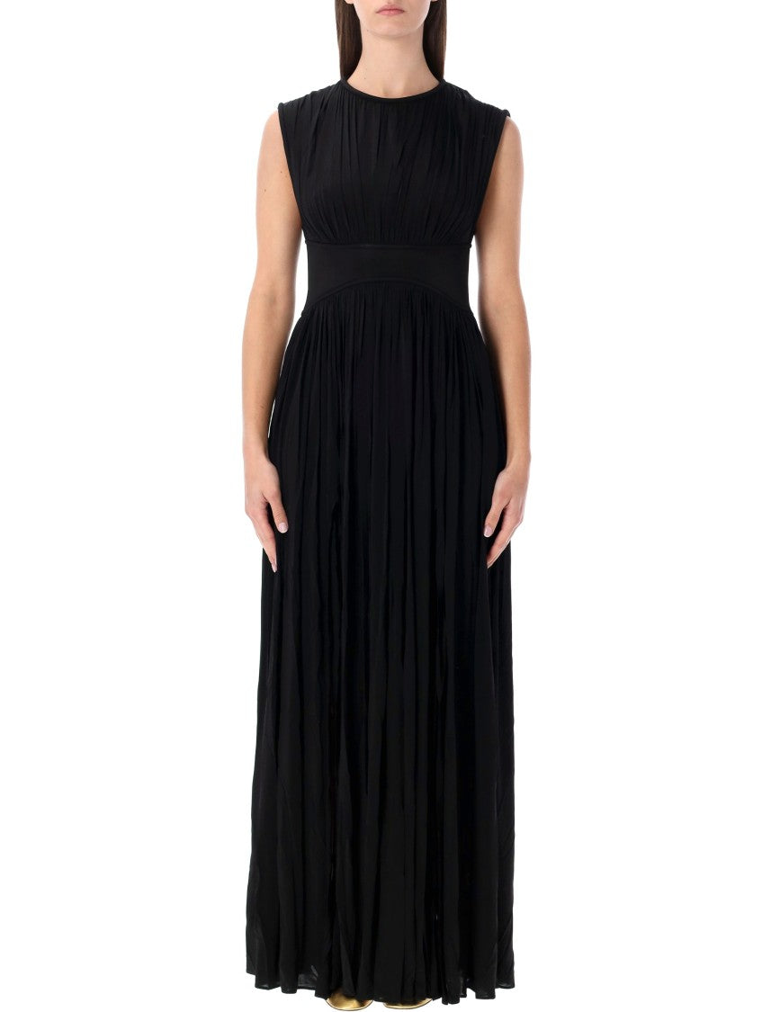Zimmermann Hypnotic Ruched Plissee Maxi Dress