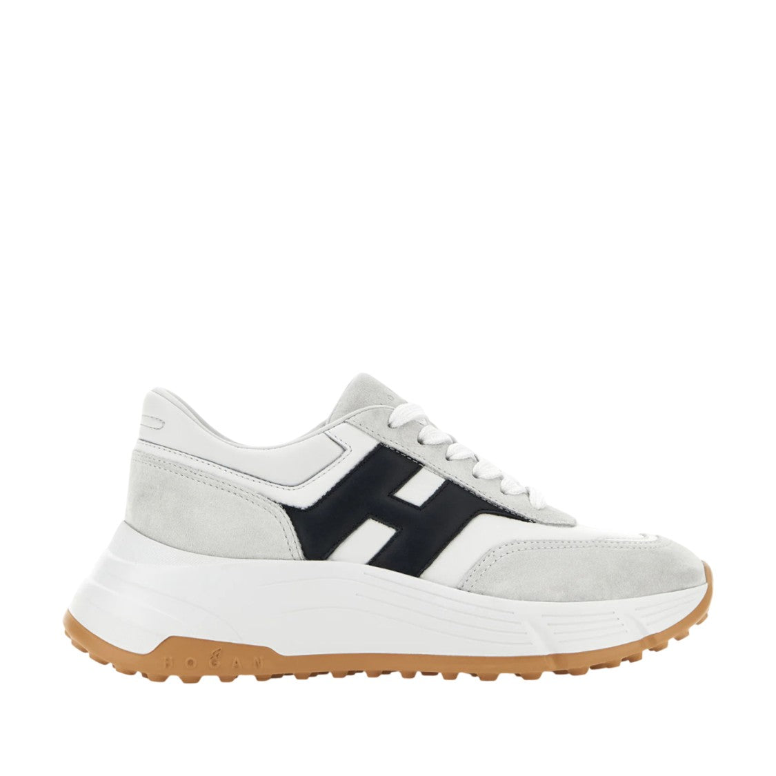 Hogan Sole White And Light Grey Hogan Sneakers