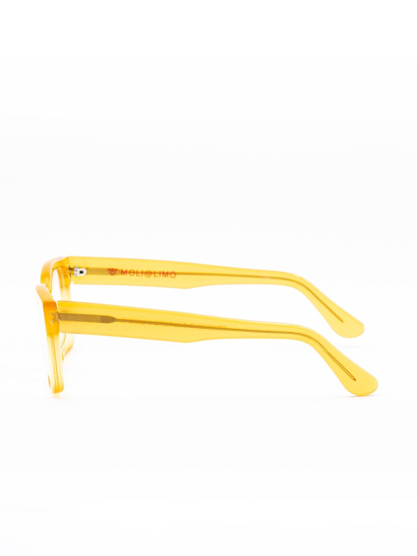 Moli@Limo Yellow/Orange Md107 Modern Rectangular Frames