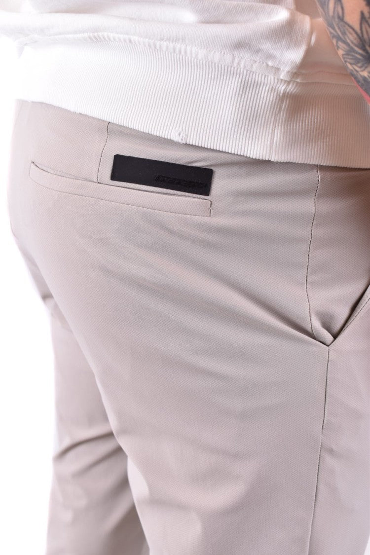 Rrd Beige Polyamide-Elastane Blend Casual Pants