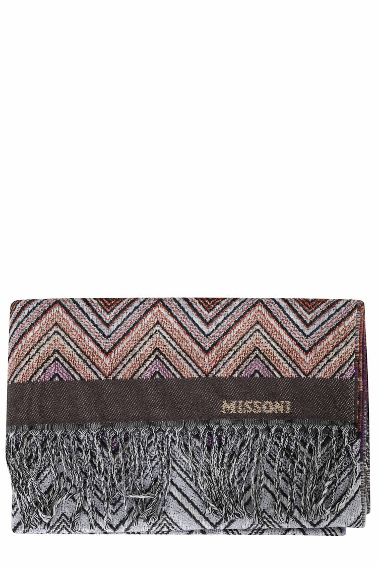 Missoni Multicolor Viscose Chevron Sequin Stole