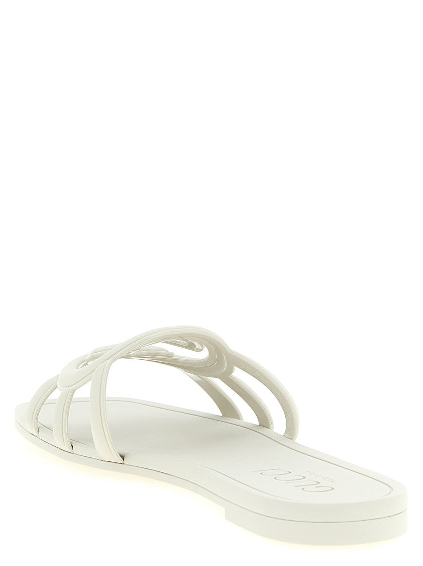 Gucci 'Incrocio Gg' Sandals - ' Lido' Line