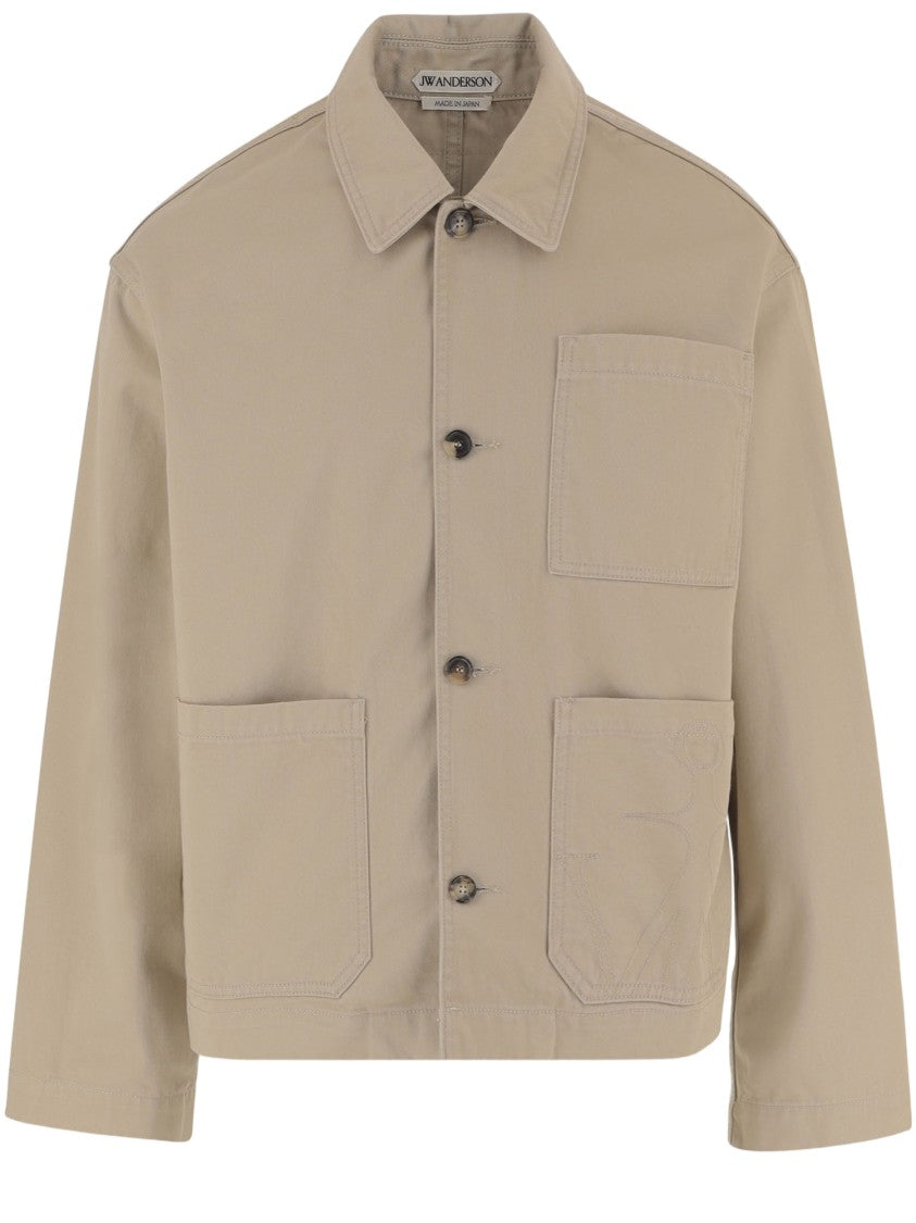 J. W. Anderson Cotton Jacket With Patched Pockets