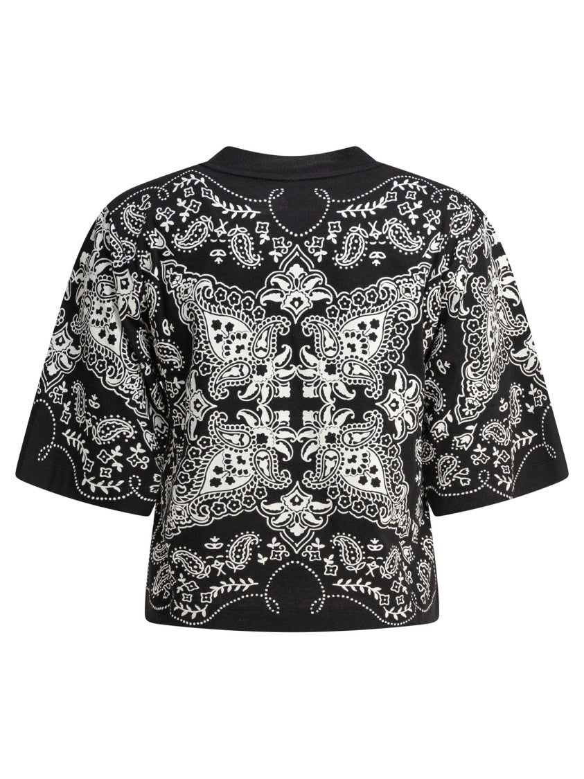 Pinko Boxy Silhouette Cotton T-Shirt
