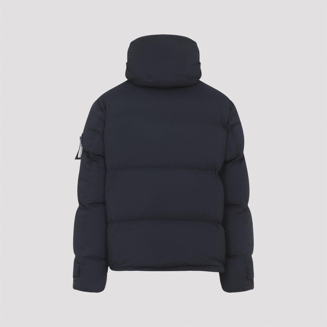 Stone Island Padded Down Jacket With High Collar