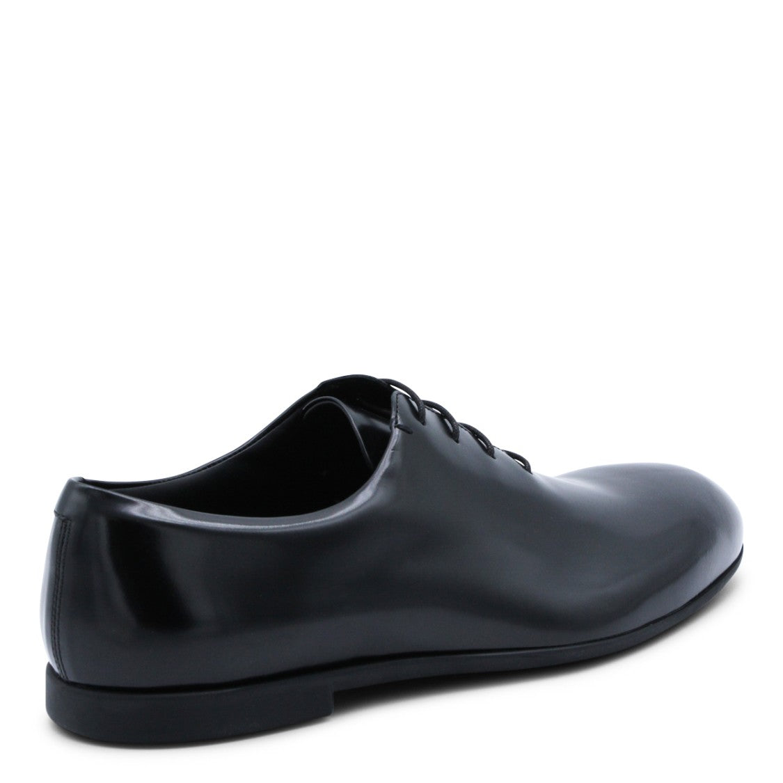 Jil Sander Minimalist Black Flat Shoes With Rounded Toe