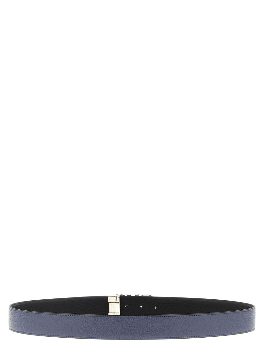 Ferragamo 'Gancini' Reversible Belt