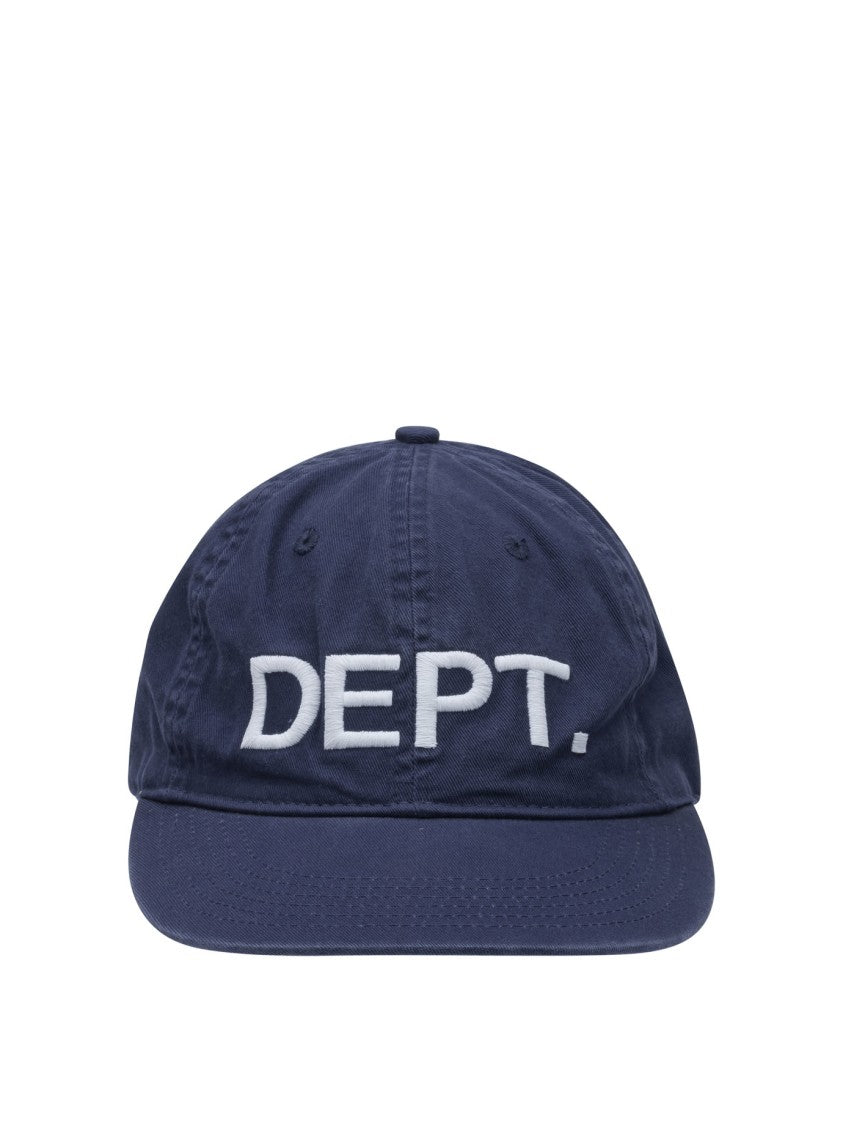 Gallery Dept. Structured Blue Cap With Embroidered 'Dept.' Logo