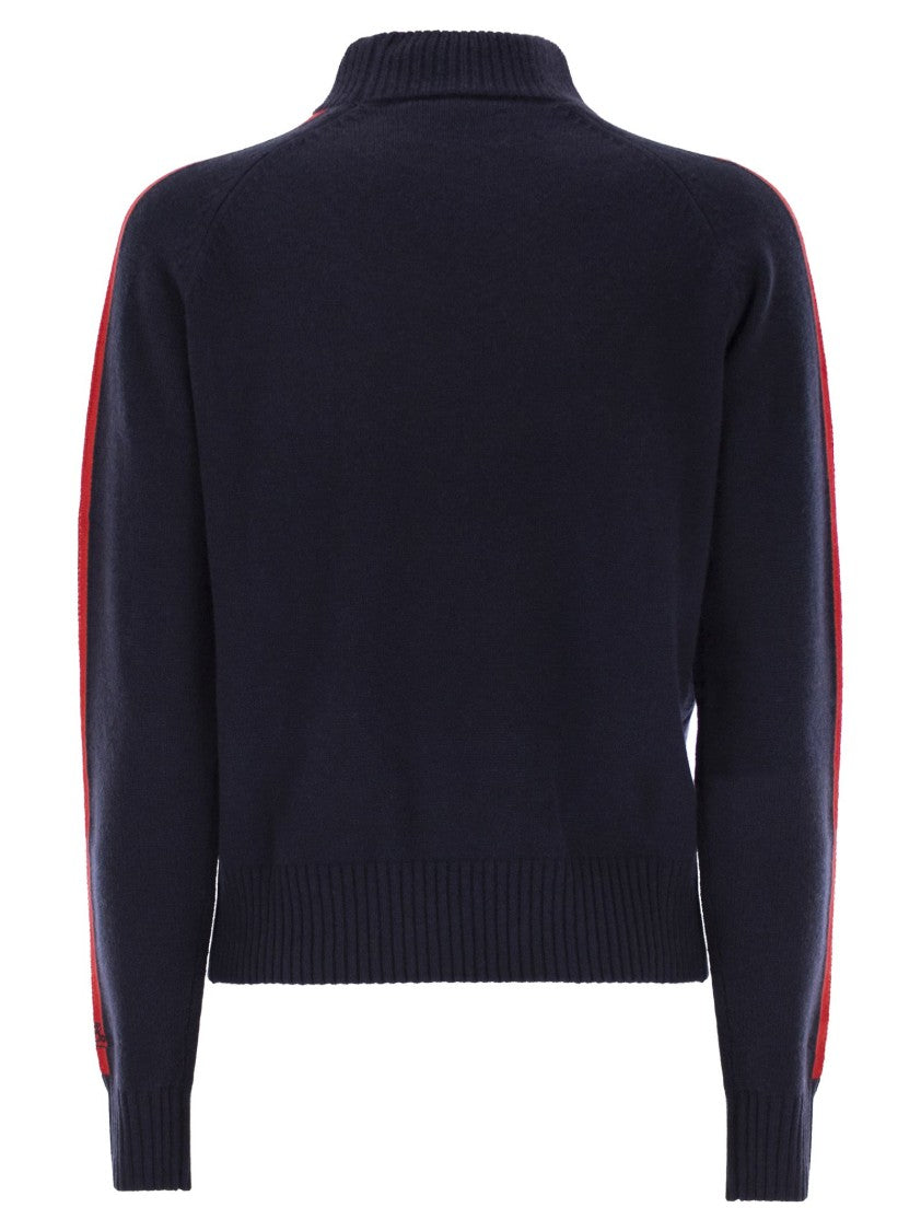 Mc2 Saint Barth Peak - Ski Lover Jacquard Turtleneck