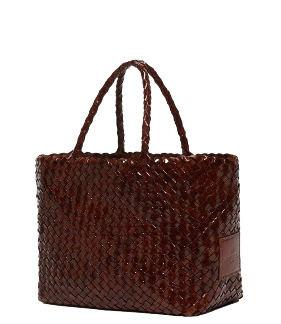 Max Mara Cuoio Brown Wkaorli Leather Handbag