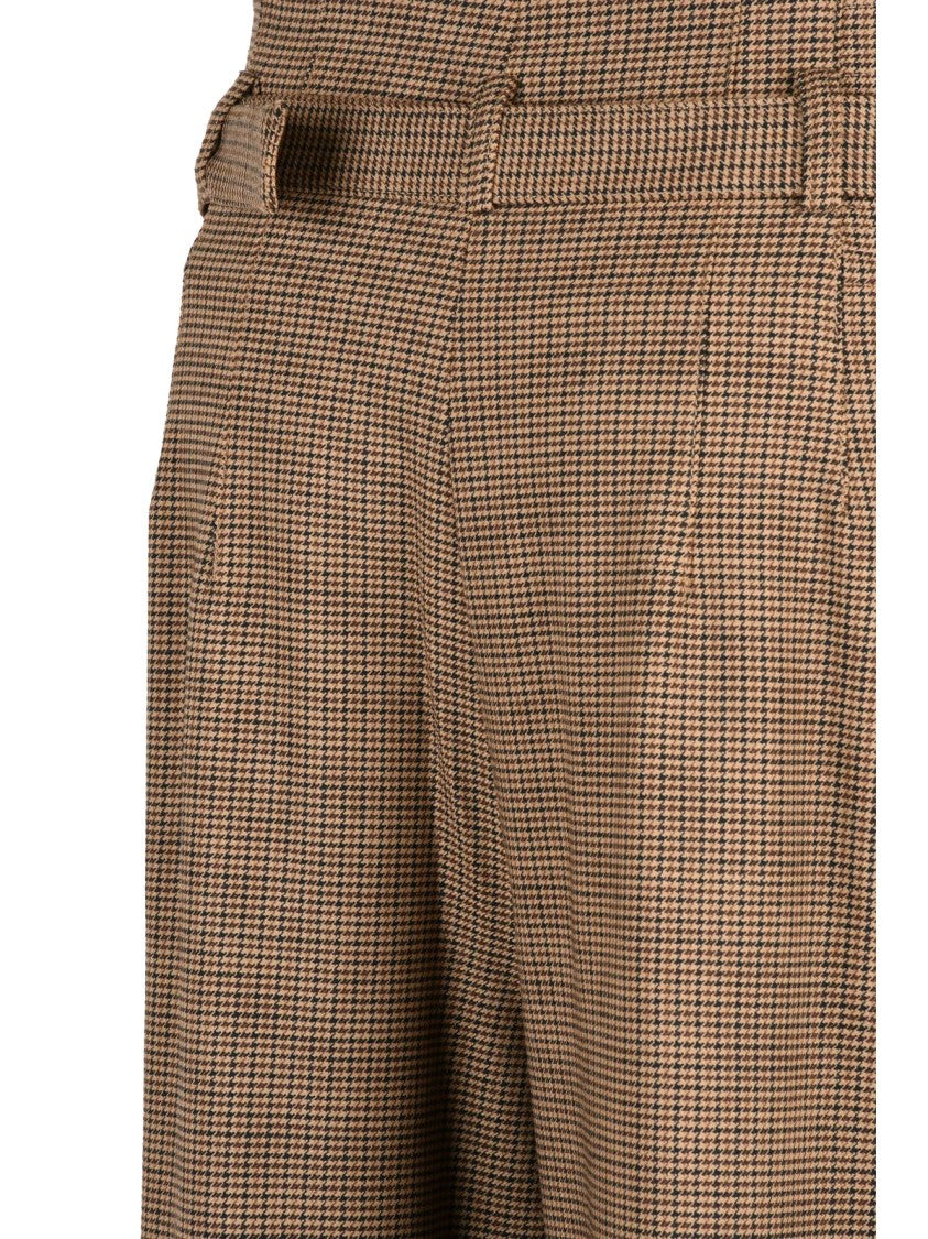 Marella Marella Bondeno High-Waist Palazzo Trousers With Pleats