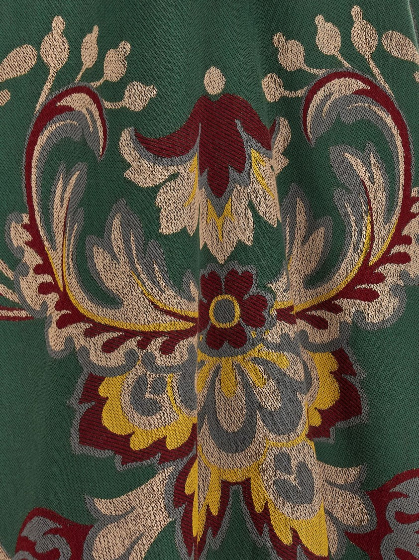 Etro Floral Paisley Cape